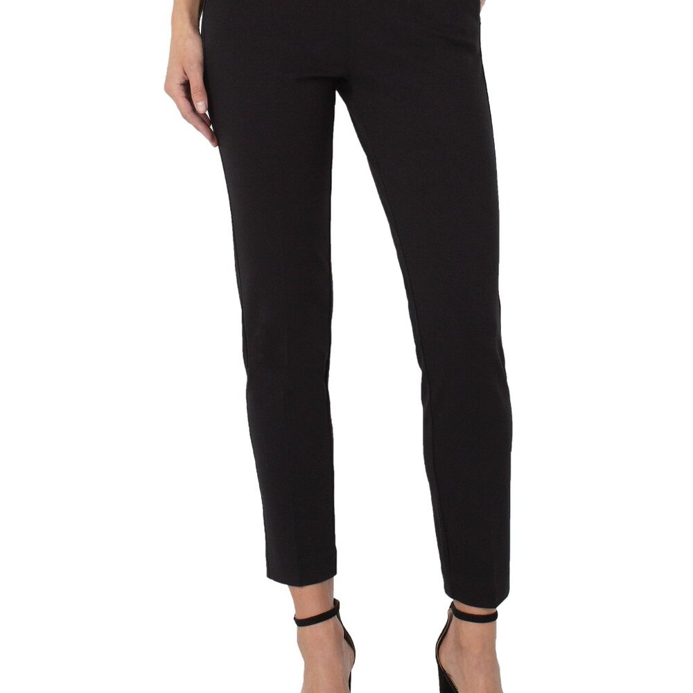 LIVERPOOL PETITE KAYLA PULL-ON TROUSER Size 8P8P / BLACK